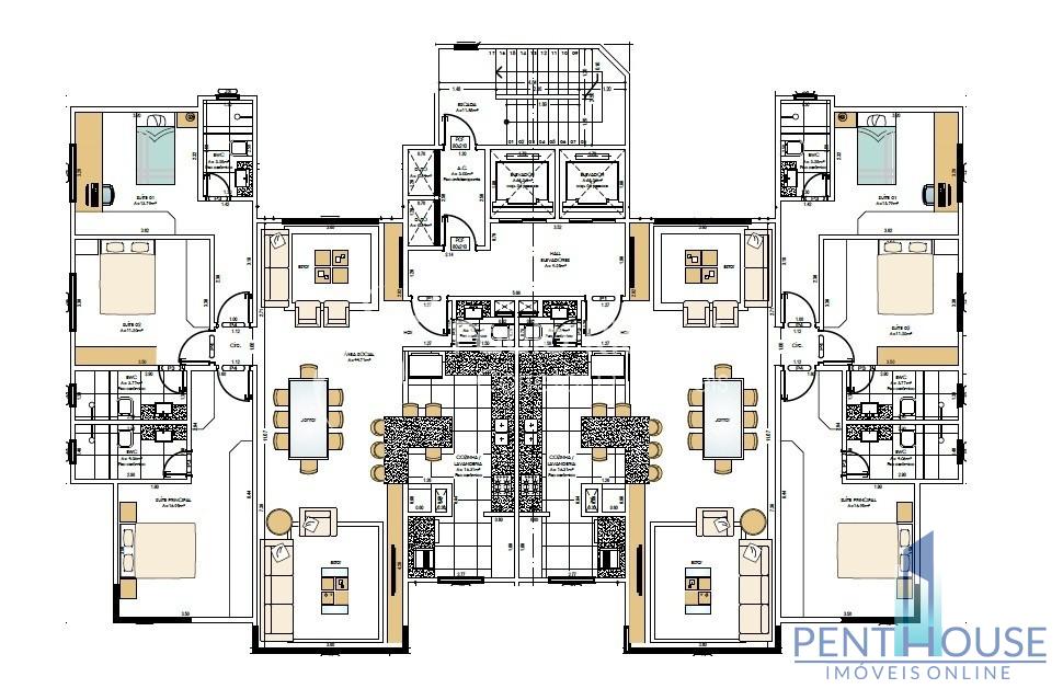 Apartamento, 3 quartos, 136 m² - Foto 34