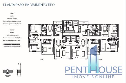Apartamento, 4 quartos, 264 m² - Foto 53