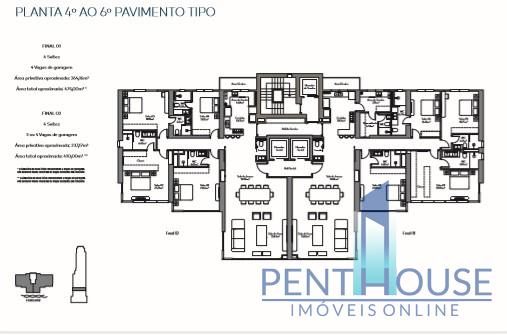 Apartamento, 4 quartos, 264 m² - Foto 52